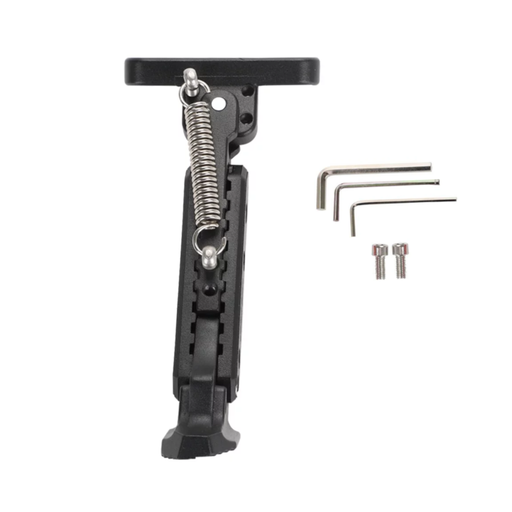 Picior de parcare ranforsat ULIP (picior) Negru-Negru pentru Ninebot Max G30 / Motus Scooty 10