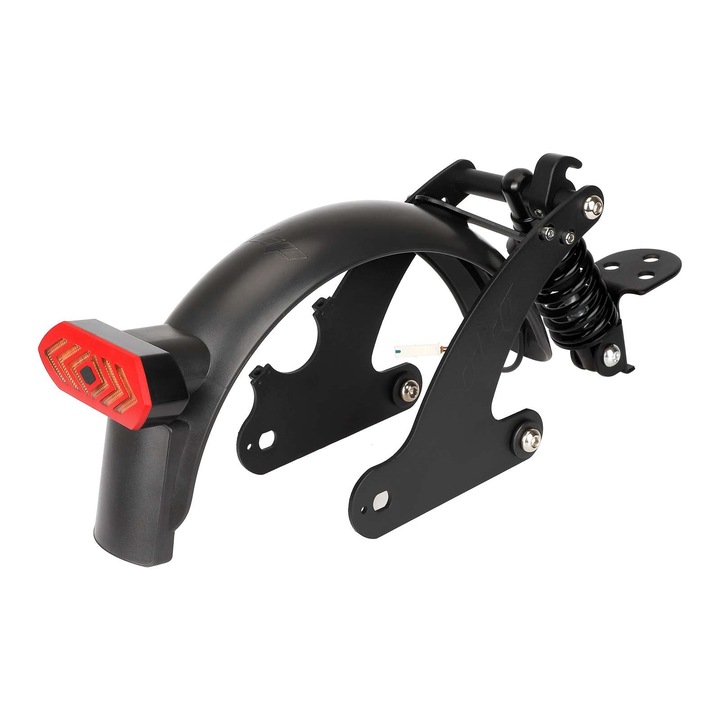 V3 ULIP Hátsó felfüggesztés lámpával, Xiaomi PRO / PRO 2 elektromos rollerhez, fekete, komplett készlet