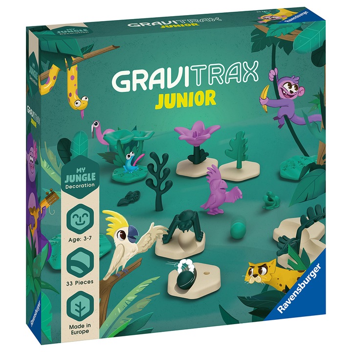 Конструктор GraviTrax Junior - Jungle, 33 части