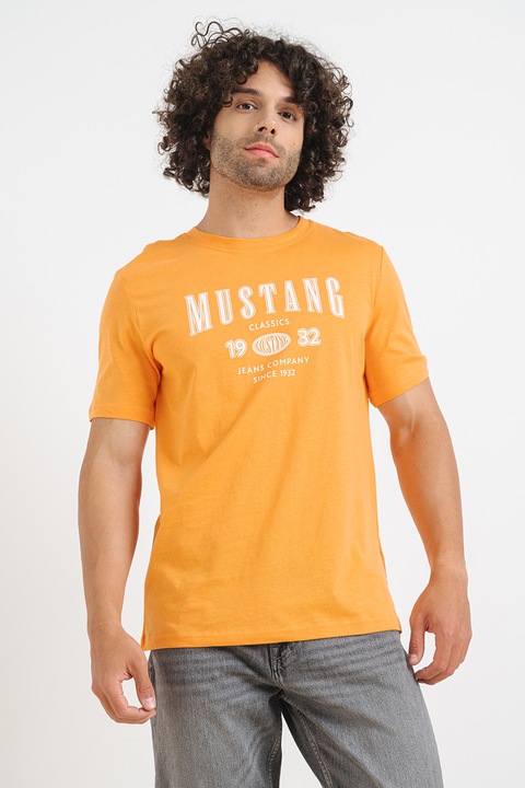 Mustang, Тениска Austin с лого, Мандарина