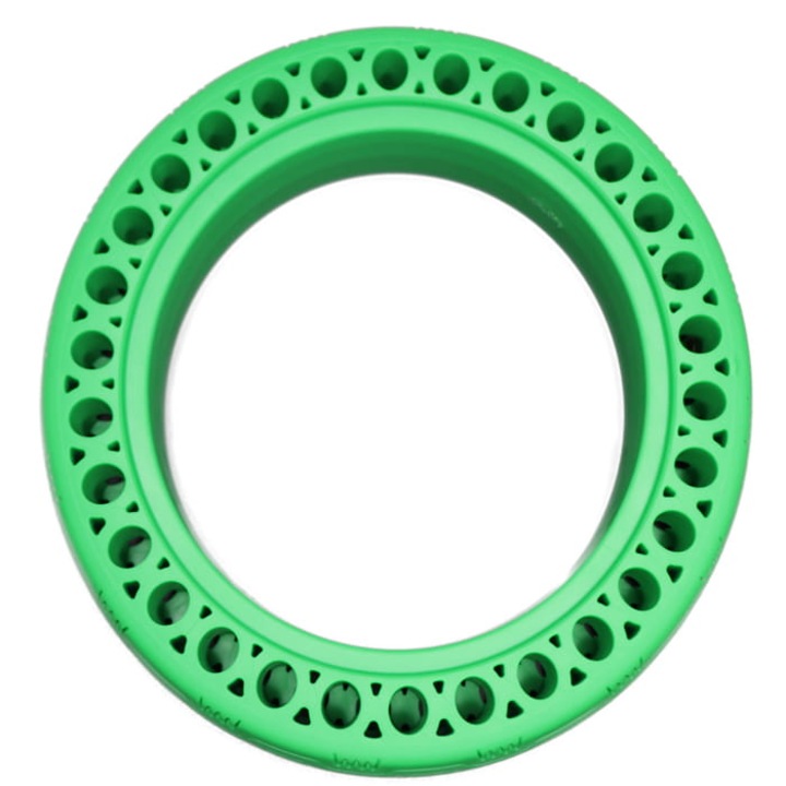 Anvelopa plina fara camera INOPARTS, super elastica, verde, 8.5"x2", Xiaomi