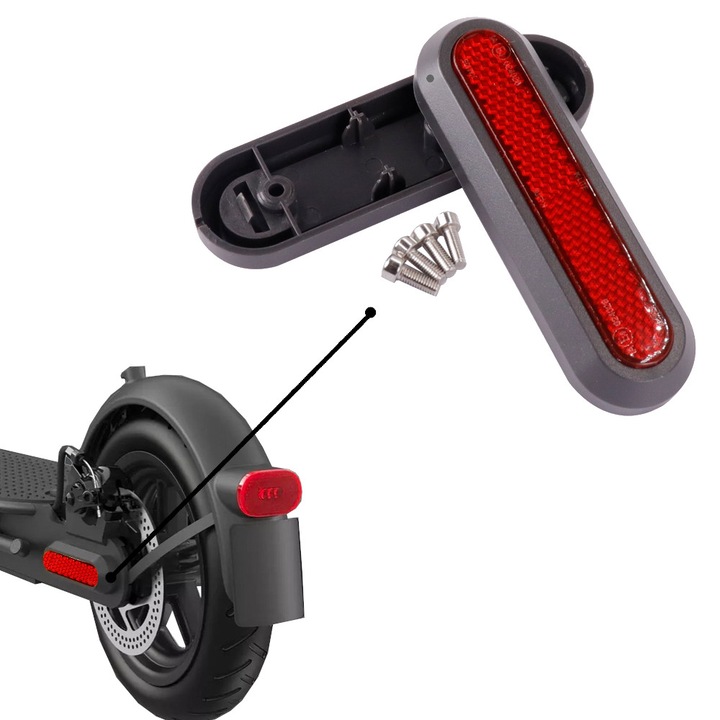 Huse reflectorizante rosii Huse cu suruburi pentru Xiaomi PRO 2 / 1S / Essential