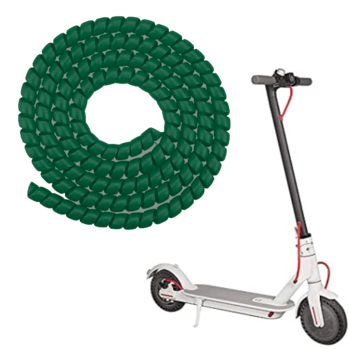 Capac Spiral Cablu pentru Scooter Xiaomi/Ninebot/Motus - VERDE