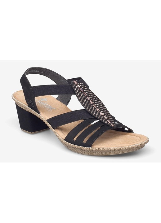 Sandale de dama, Rieker, bleumarin, Bleumarin