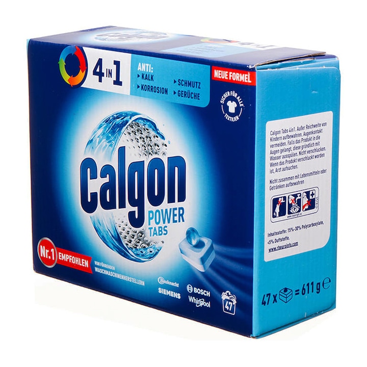 Tablete anticalcar 4in1 Calgon Power Tbas 47 bucati