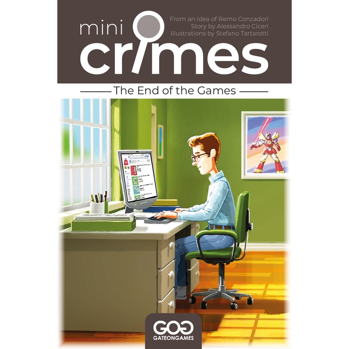 Joc de investigatii, GateOnGames, Mini Crimes S1, The End of the Games, 8+ ani