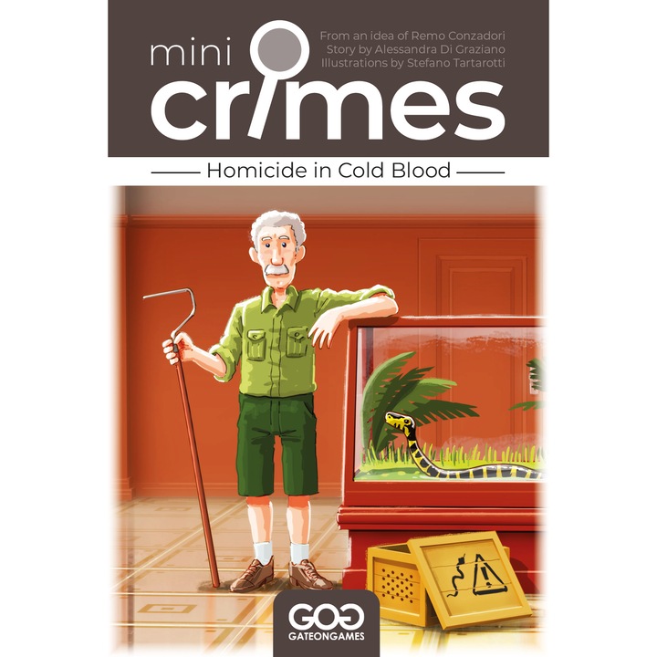 Joc de investigatii, GateOnGames, Mini Crimes S1, Homicide in Cold Blood, 8+ ani