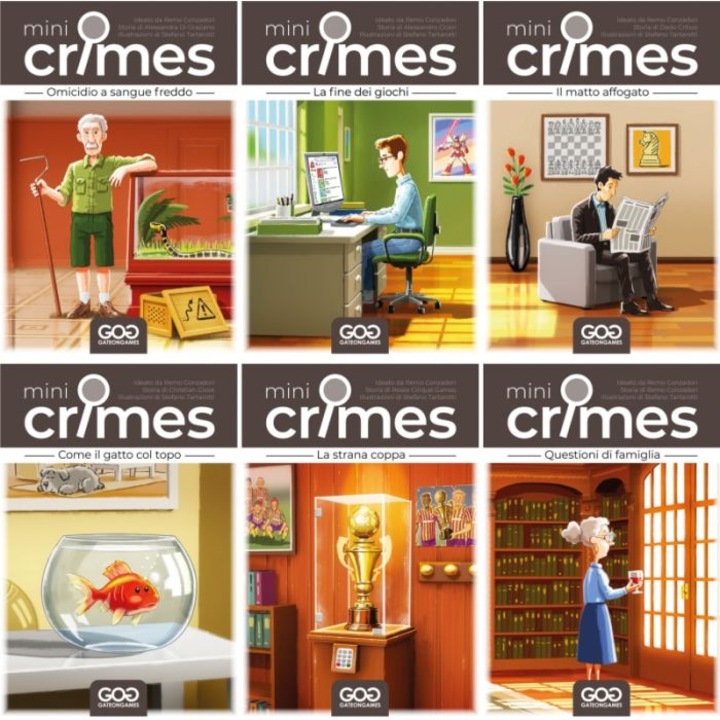 Nyomozójáték, GateOnGames, Mini Crimes S1, 6 epizód, 8+ év