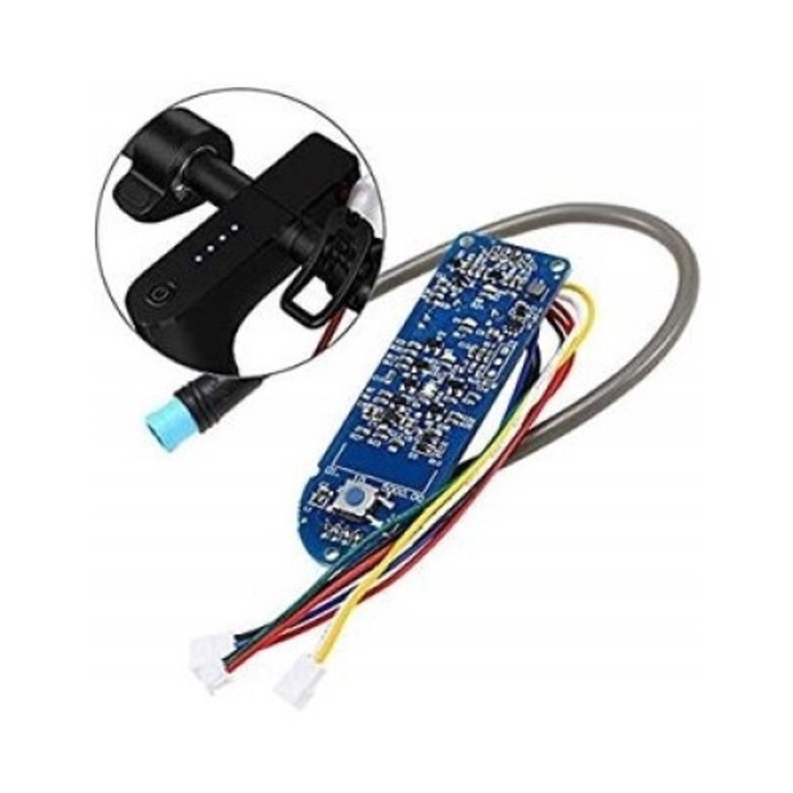 Placa de control INOPARTS pentru scuter Xiaomi M187/M365, albastra, set 1 buc.