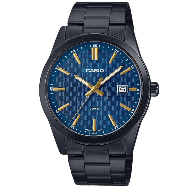 Мъжки часовник Casio MTP-VD03B-2A, черен