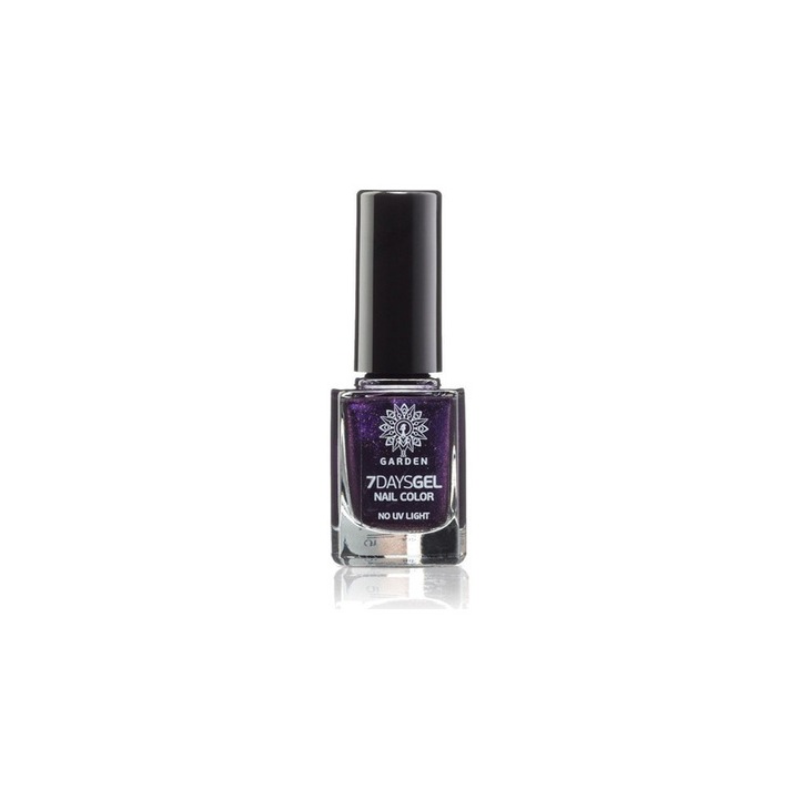 Körömlakk GARDEN 7 Days, No44 Mob me Stras, intenzív fényű, 12 ml