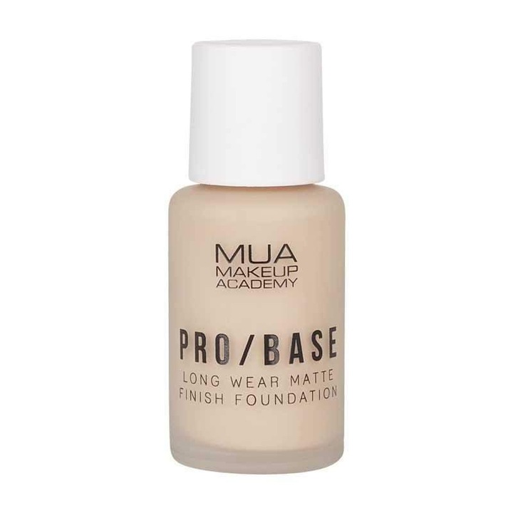 Fond de ten MUA Pro Base, mat, lunga durata, 30ml