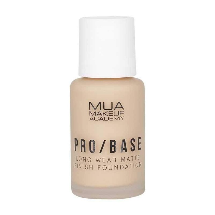 Fond de ten MUA Pro Base, de lunga durata, vitamina E, 30ml