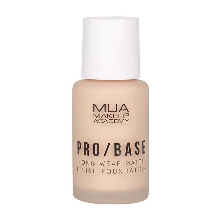 Fond de ten MUA Pro Base, mat, lunga durata, 30ml
