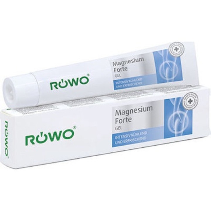Gel Euromed Rowo Magnesium Forte, alinare spasme musculare si crampe, 50ml