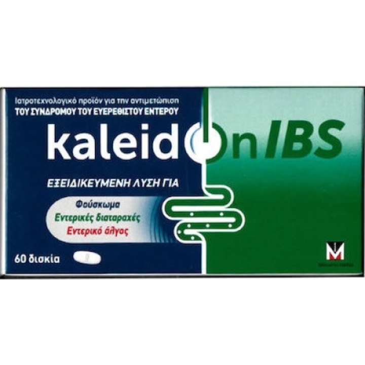 Supliment alimentar Menarini Kaleidon IBS, sindrom intestin iritabil, 60 tablete