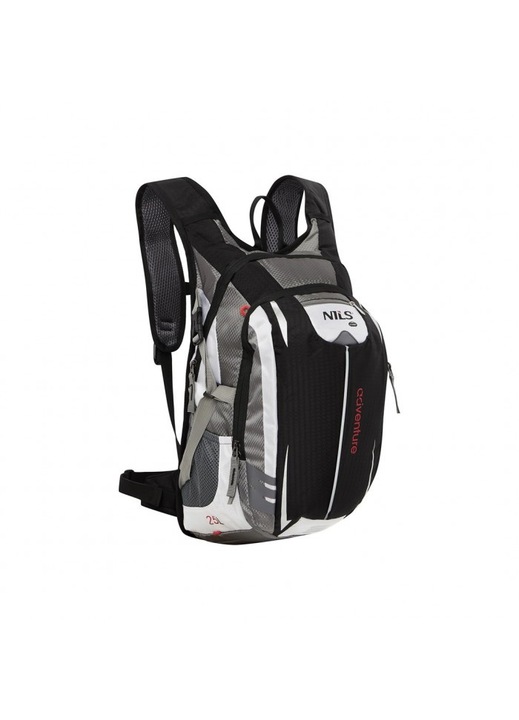 Спортна раница, Nils Extreme, Camp Adventure NC1766, 25L, найлон, черен/сив
