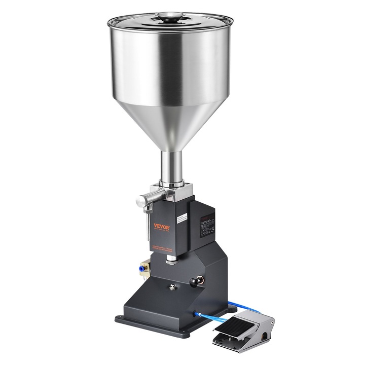 Masina de umplere cu lichid, Vevor, Volum de umplere 5ml pana la 50ml