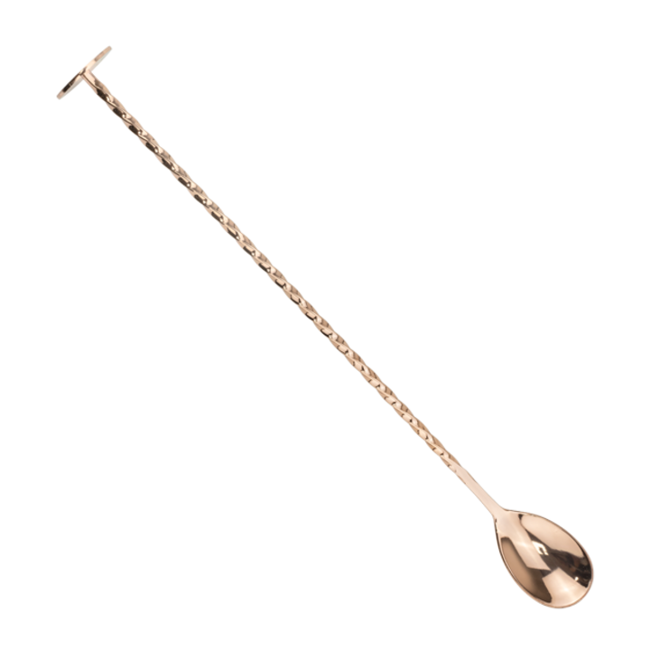 Лъжица Barware, за коктейли, 26.5cm COPPER, Мед