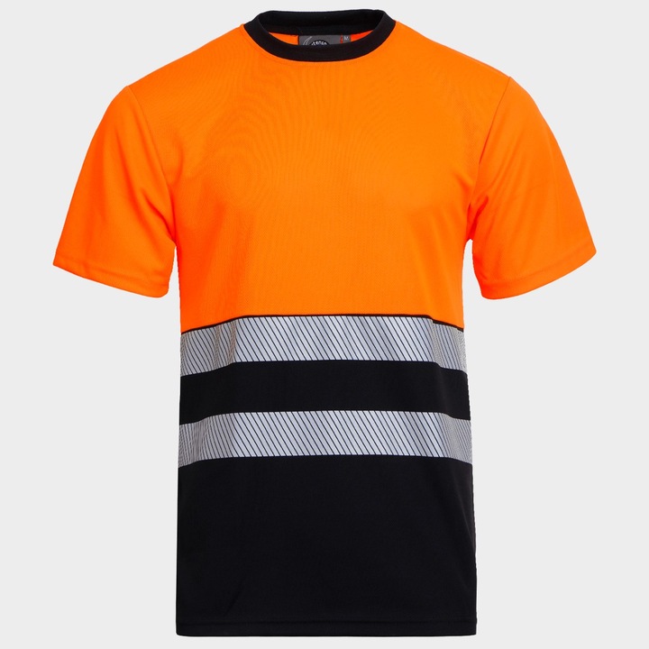 Сигнална тениска Stenso Prisma HV, оранж, M