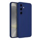 Кейс Съвместим с Samsung Galaxy S24 Plus iberry Candy Soft Dark Blue