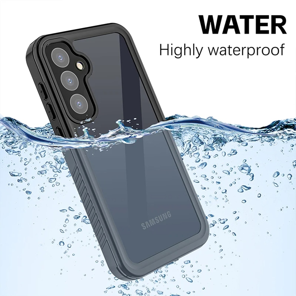 Husa impermeabila, Smarphosis, pentru Samsung Galaxy A55 5G, Negru