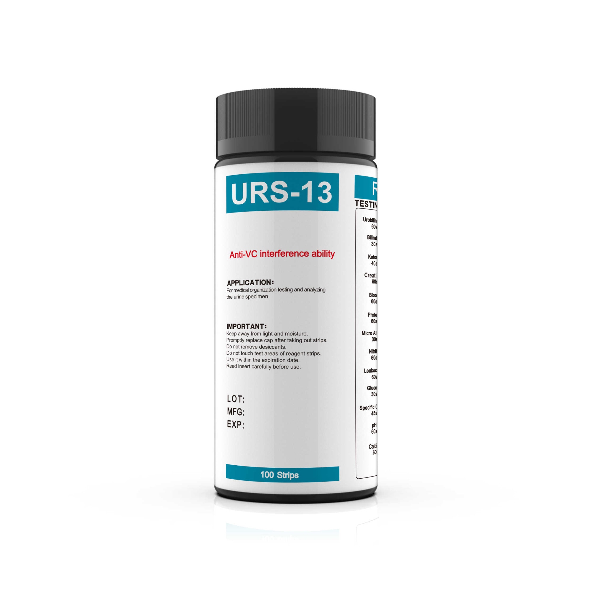 Тест ленти за урина URS-13, 13 показателя - eMAG.bg