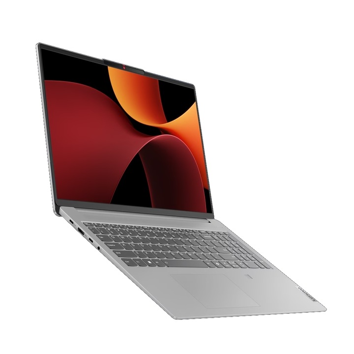 Lenovo IdeaPad Slim 5 16AHP9 16" WUXGA laptop, AMD® Ryzen™ 5 8645HS, 16GB, 1TB SSD, AMD® Radeon™ 760M Graphics, FreeDOS, Magyar billentyűzet, Szürke