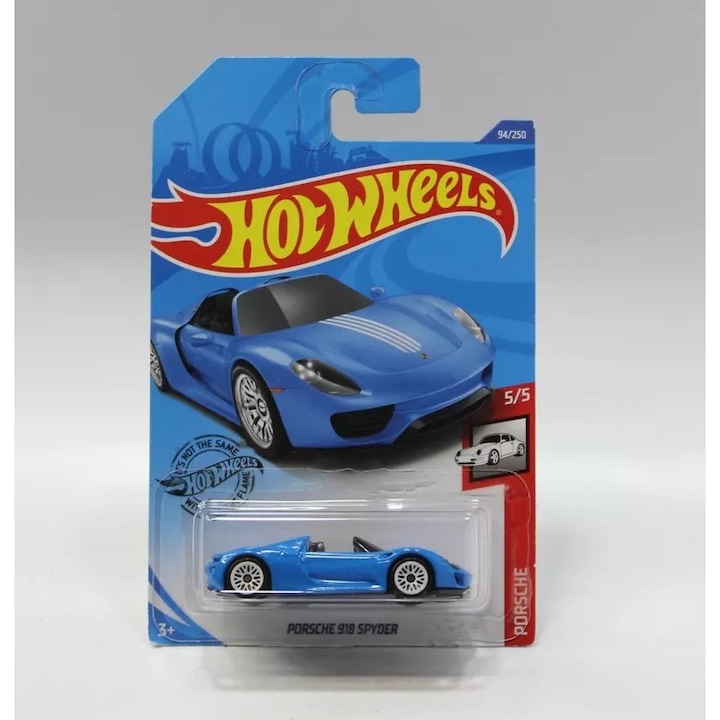 ΠΠ΅ΡΠ°Π»Π½Π° ΠΊΠΎΠ»Π° Hot Wheels, Porsche 918 Spyder, ΠΊΠΎΠ»Π΅ΠΊΡΠΈΡ 2020, ΡΠΈΠ½, 1:64