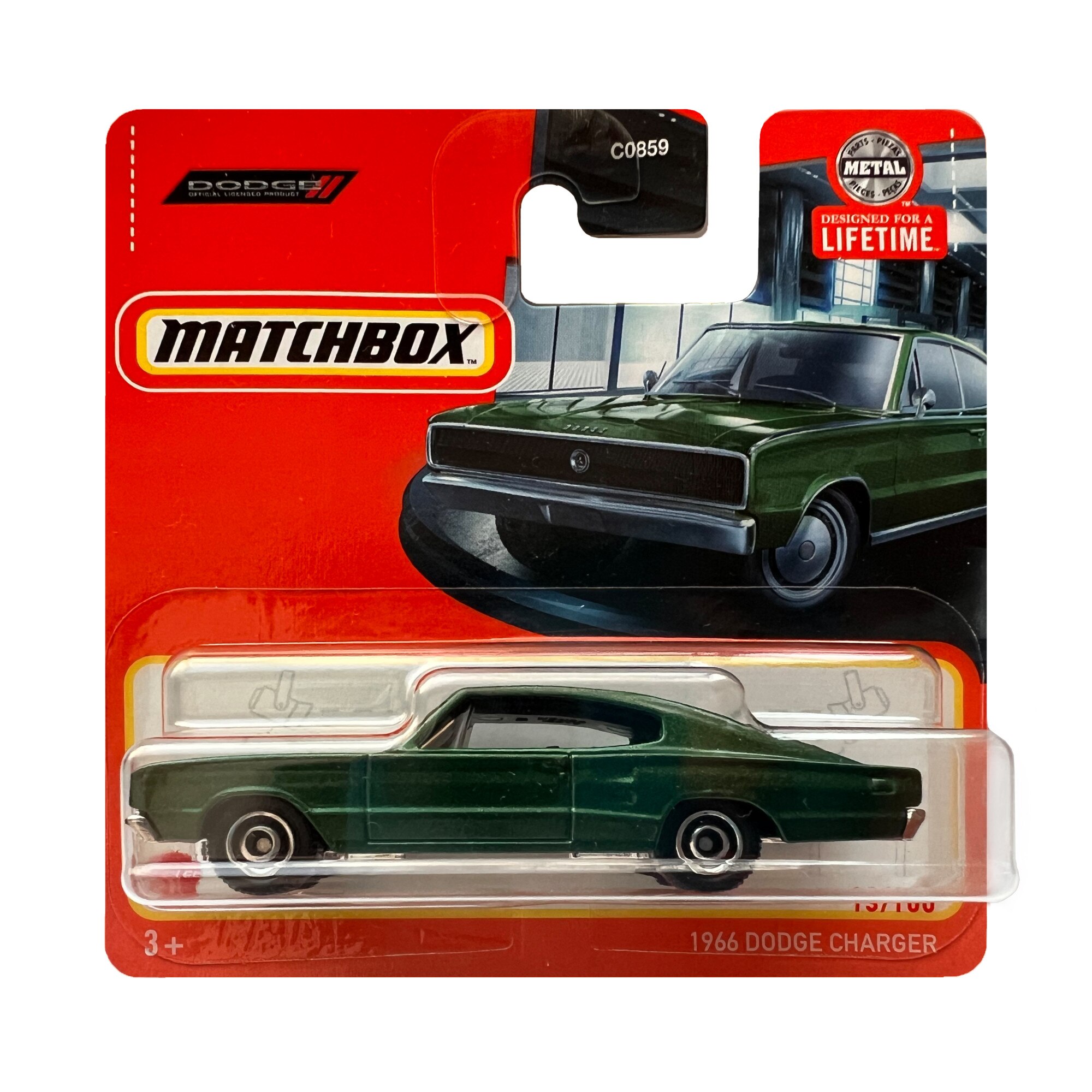 まっちゃ Masinuta metalica Matchbox,1966 Dodge Charger, 1:64, Verde - eMAG.ro