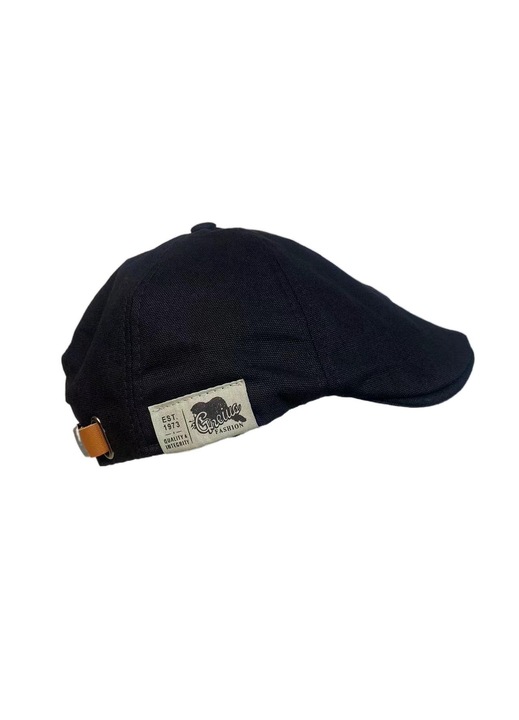 Шапка мъжка, Памук, 56-60 см, Черна