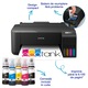 Imprimanta color CISS Epson EcoTank L1230, A4, USB, negru
