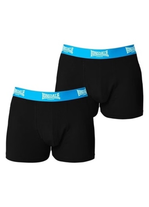 Set 2 TRUNKI Lonsdale, bumbac cu elastan nr. 205109062025, Negru