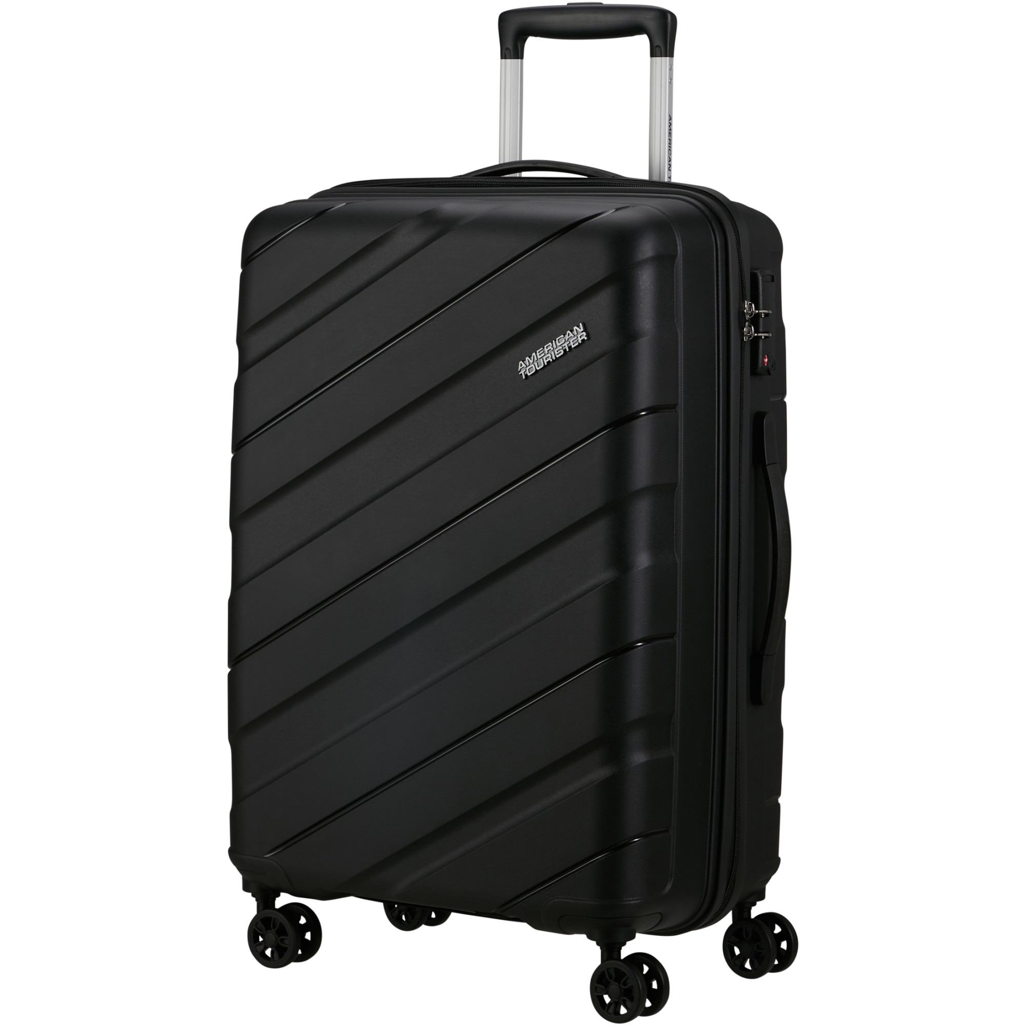 Troler American Tourister JetDriver 3.0 67 cm, spinner, TSA, PP, negru