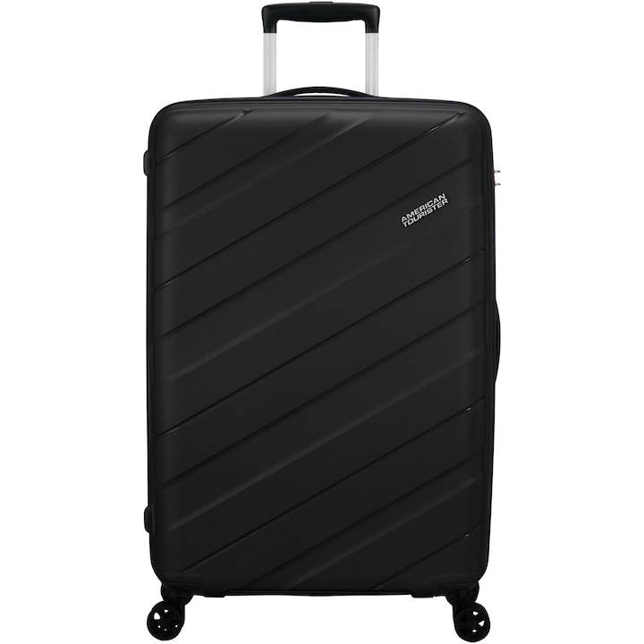 Куфар American Tourister JetDriver 3.0, 77 см, Spinner, TSA, PP, Черен