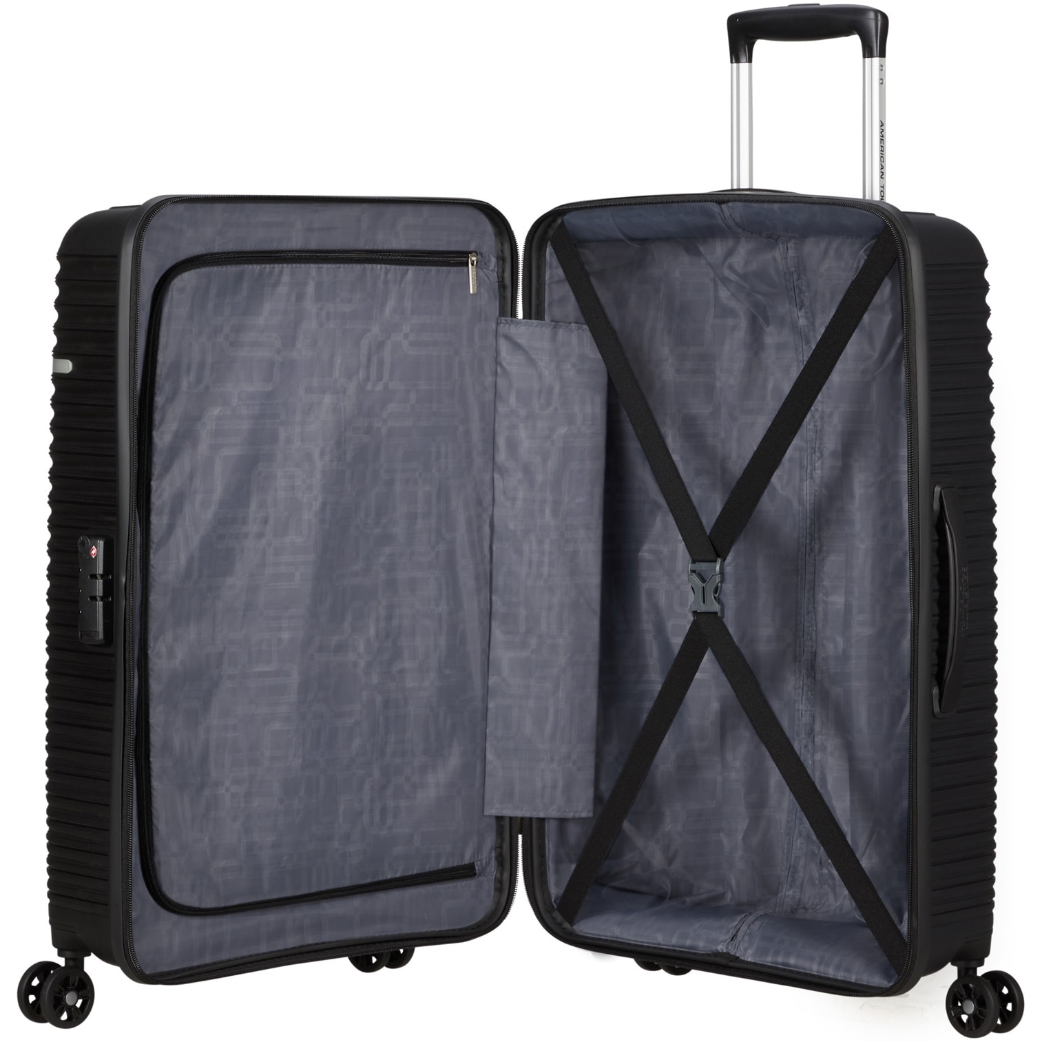 Troler cabina American Tourister LiftOff 55 cm, spinner, TSA, PP