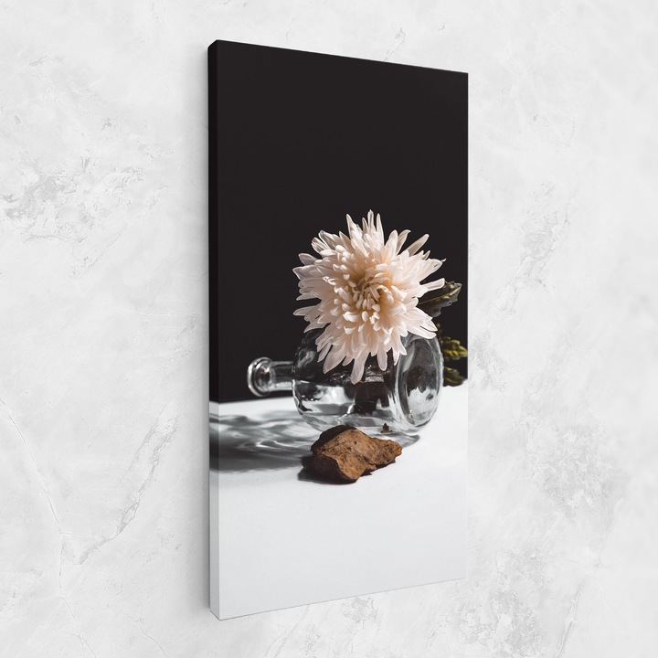 Tablou Canvas, 50x100 cm, Dormitor Si Living, Flori, Flori In Vaza, Cool Ase