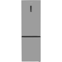 Combina Frigorifica Daewoo RN-357DNFX, 347 l, No Frost, Iluminare LED, Display, Clasa F, H 193.5 cm, Inox