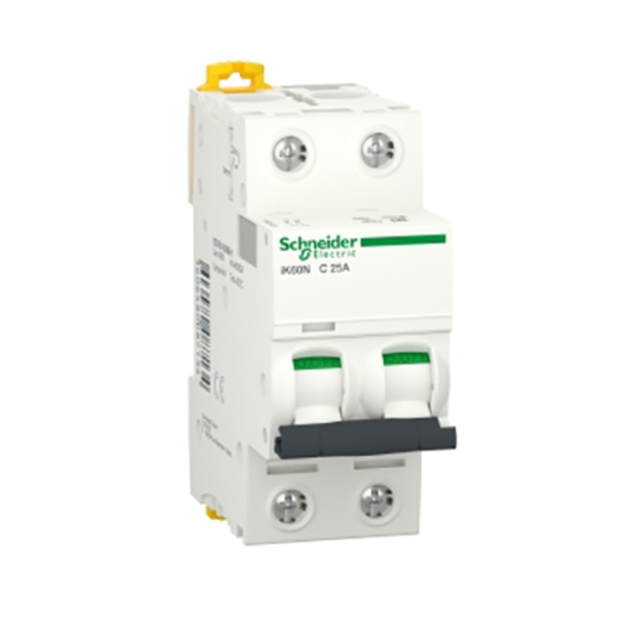 Автоматичен предпазител Schneider, 2p 25A, 6.0kA, Крива C, A9K24225