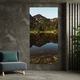 Tablou Canvas, 60x120 cm, Dormitor Si Living, Peisaje, Paduri, Big Lake Mountain