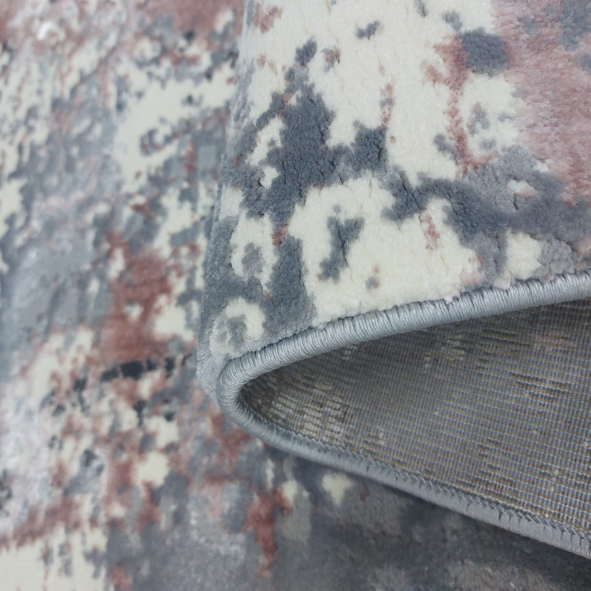 Covor Milano, crem/roz, 50 X 80 - eMAG.ro