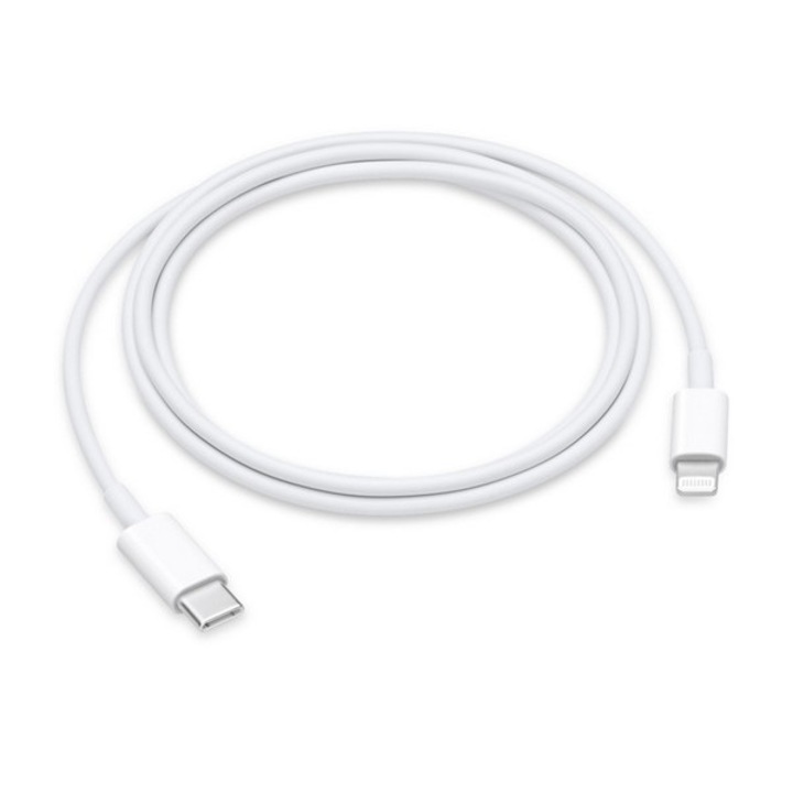 Apple adatkábel, type-c - lightning, gyorstöltő, 100cm, mx0k2zm/a utód, fehér