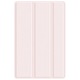 Dux ducis toby husă tabletă, tip stand, aspect piele, flip activ, deschidere laterală, trifold, suport de birou, suport pentru stylus, roz, compatibil cu: Samsung Galaxy Tab S9 FE WIFI, SM-X510, / Galaxy Tab S9 FE LTE, SM-X516