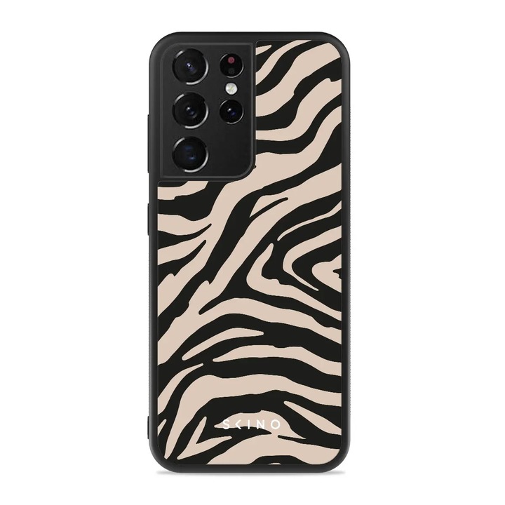 Кейс за Samsung Galaxy S21 Ultra - Skino Zebra, животински принт