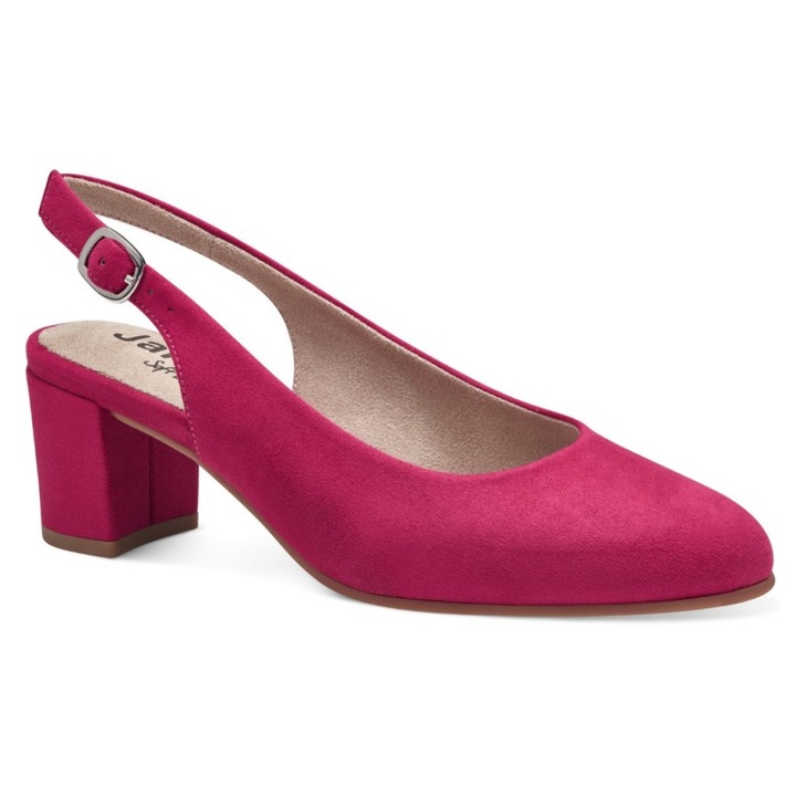 Jana Jana női hátul nyitott szling körömcipő 29460-42-556 fuxia 07214