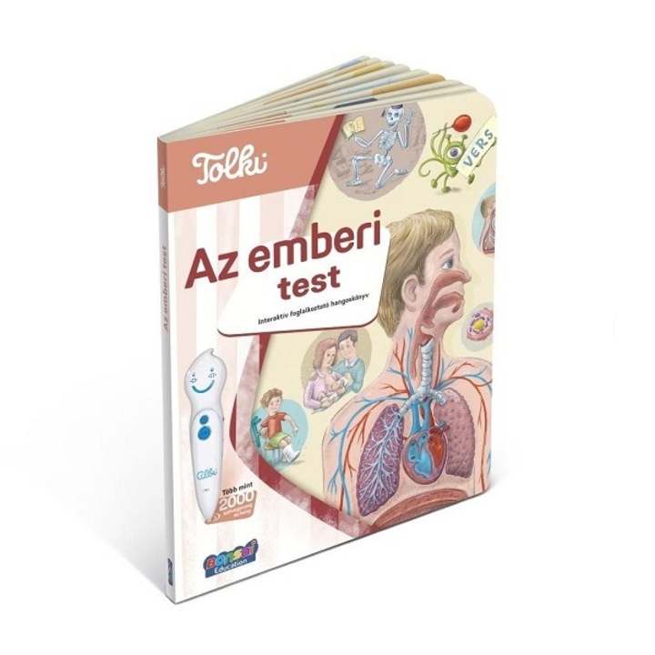 Carte interactiva Tolki - Corpul uman - in limba maghiara