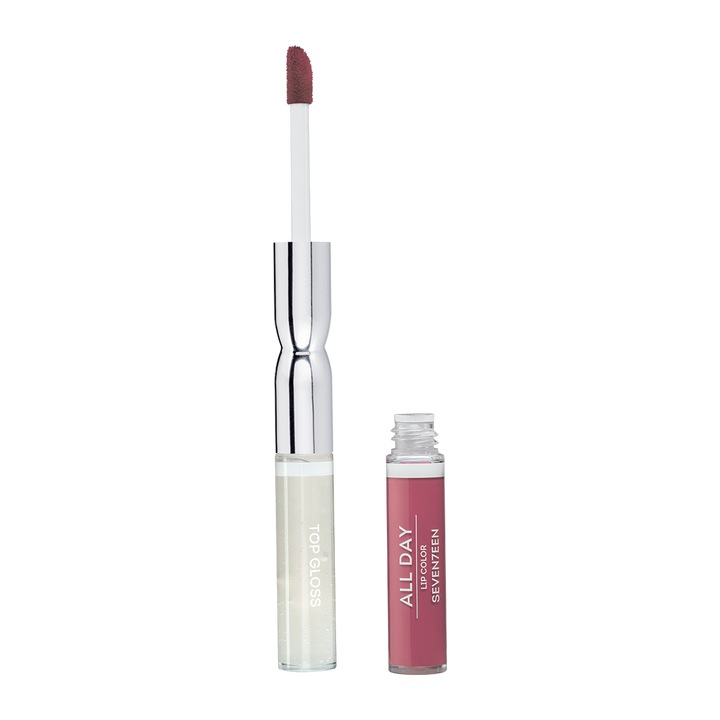 Ruj pentru buze Seventeen All Day Lip Color&Top Coat, nuanta 90, 3.5 ml