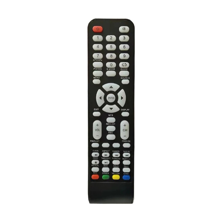 Дистанционно, Универсално, Съвместимо с Vinchi Led TV, черно