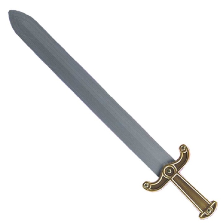 Sabie medievala, plastic, 60 cm