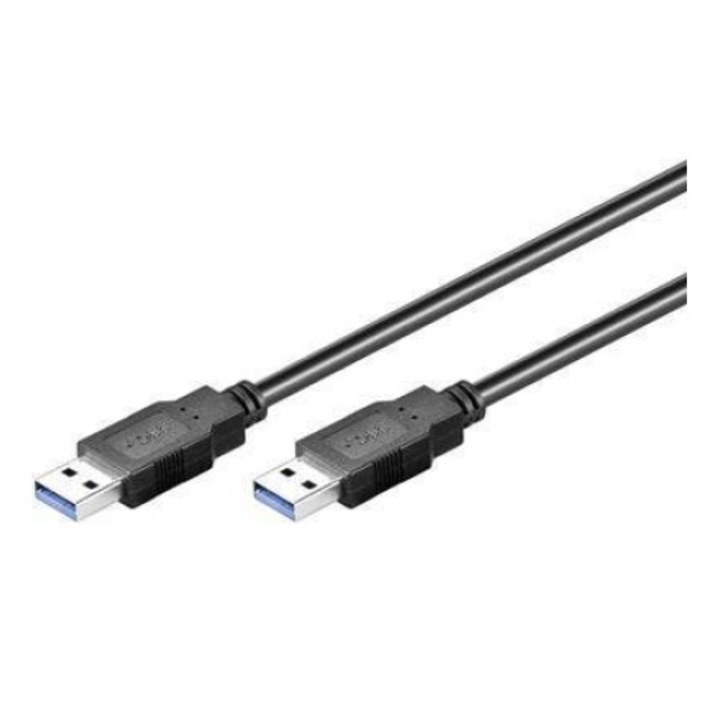 Kábel USB 3.0 USB A dugó – USB A dugasz 1,8 m Goobay